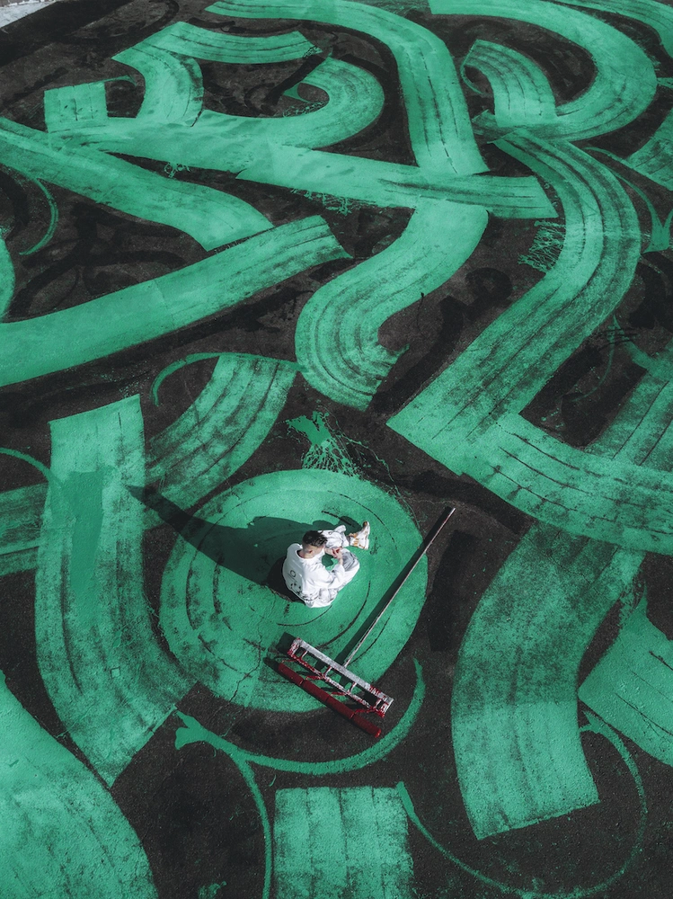 Новый арт-объект Покраса Лампаса: самое большое граффити в мире! (фото 0) | Источник: 19tones