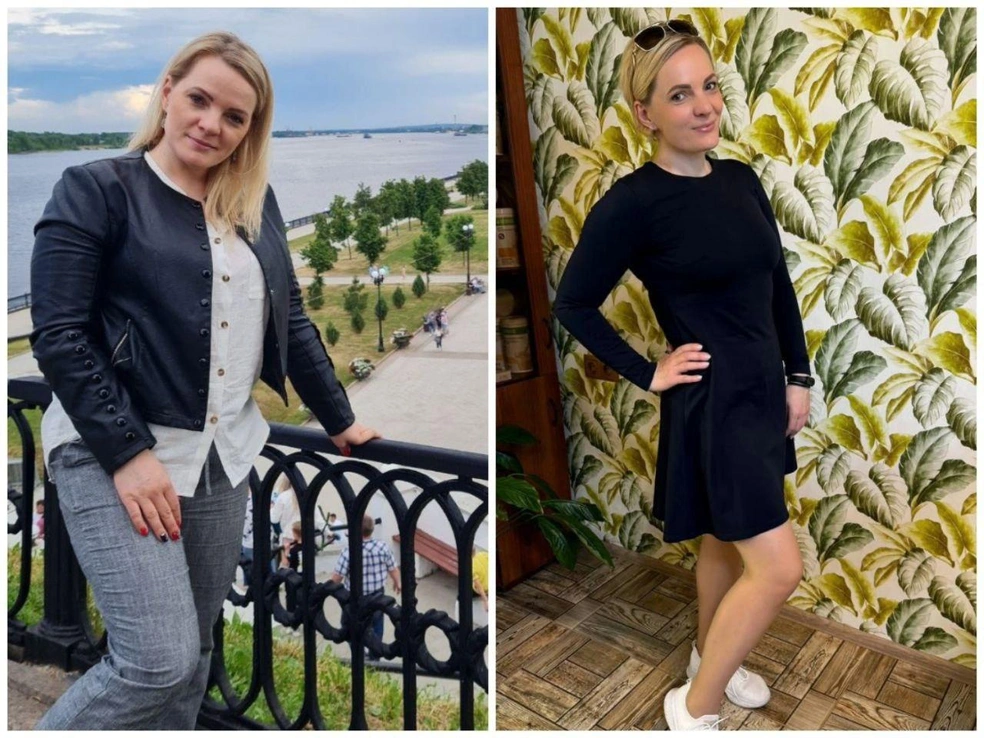 фото до и после похудения  | Источник: из личного архива Натальи Никитиной