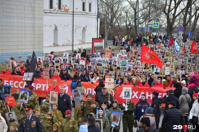 «Бессмертный полк» в Архангельске 9 мая: маршрут и время