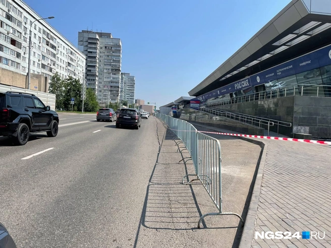 Парковочные карманы перекрыли | Источник: NGS24.RU