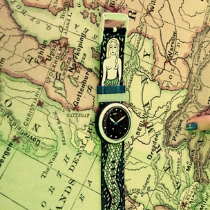 Swatch и Бриана Фитц-Джеймс Стюарт выпустили модель Melusine