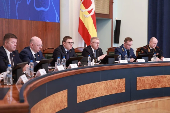 На повестке заседания также нацпроекты, Год единства, подготовка к паводку | Источник: пресс-служба правительства Челябинской области 