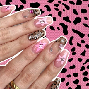 10 ярких маникюров для длинных ногтей на осень 2025