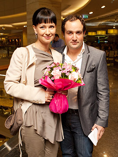 Нонна Гришаева с мужем Аалександром
