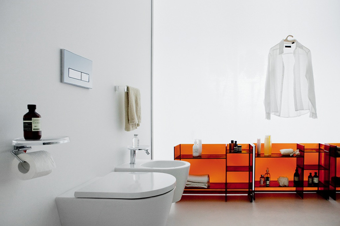 Kartell, Laufen, мебель для ванной, сантехника, ванная комната, дизайн