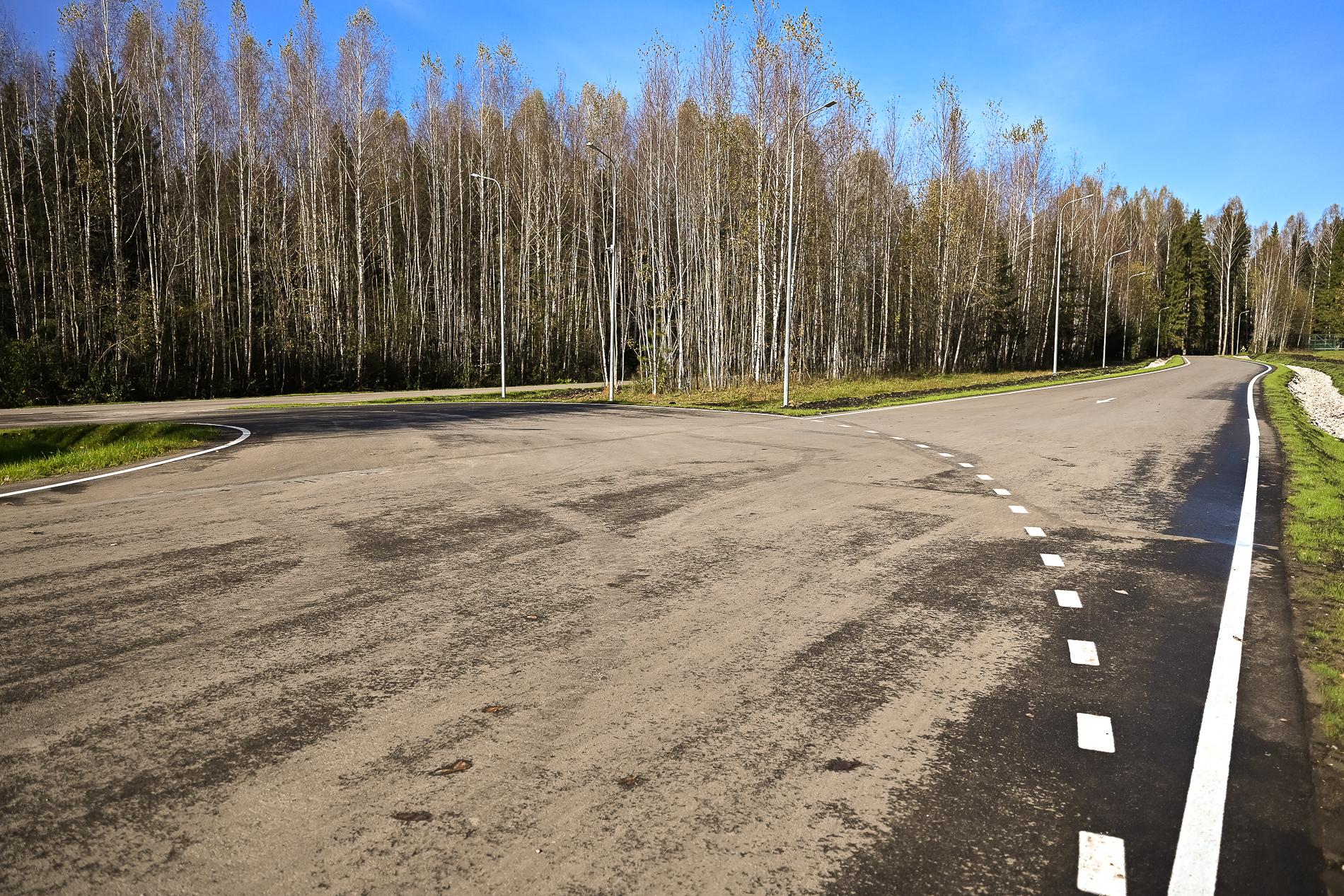 В Нижней Курье открылась первая в Перми трасса для лыж на колесиках: как на них вообще катаются и ч…