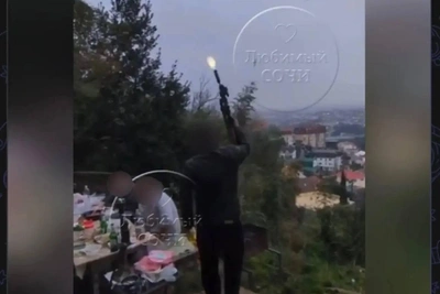 Стрелявший в воздух в Сочи оказался жителем Подмосковья