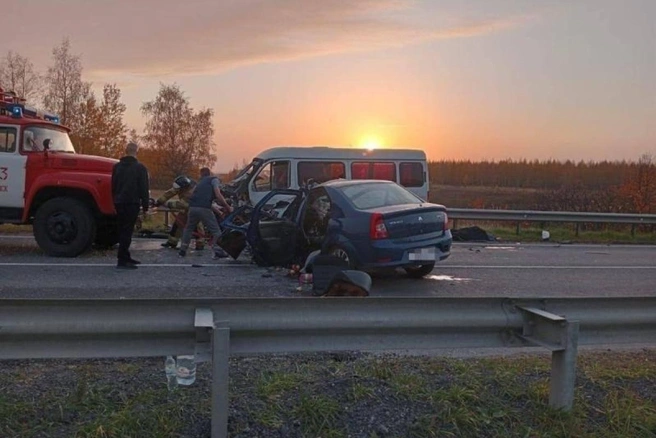 В аварии погибла женщина | Источник: Госавтоинспекция Рязанской области 