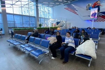 В аэропорту Оренбурга показали обстановку при плане «Ковер»