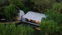 Китайская философия и органическая архитектура: павильон Lake House в Китае