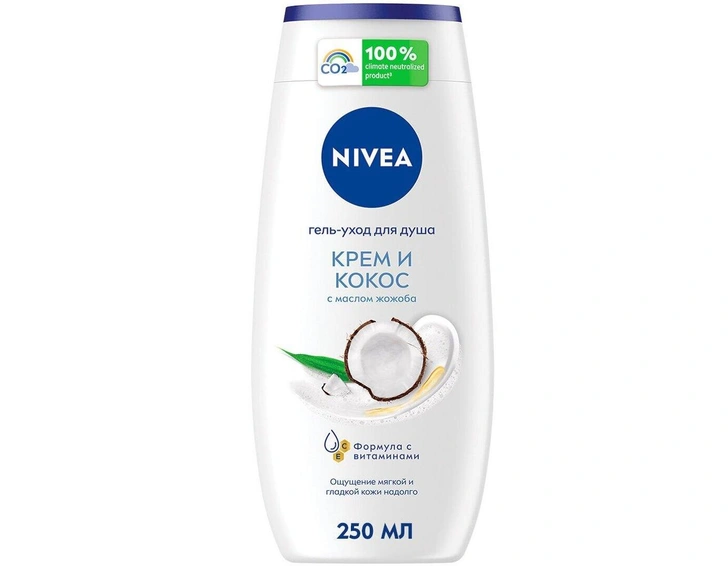 Крем-гель для душа Nivea Кокос