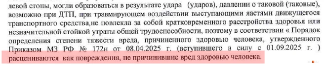 Медицинский эксперт пришел к выводу, что мальчик не пострадал в ДТП | Источник: читатель E1.RU