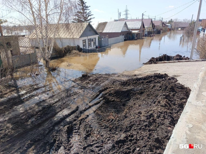 Стало известно, какие населенные пункты Оренбурга могут попасть в зону затопления | Источник: Владислав Митрошин / 56.RU