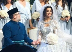 «Мисс Москва» вышла замуж за короля Малайзии