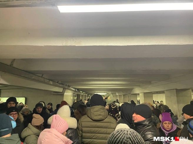 В переходах, по словам читательницы, не протолкнуться | Источник: Вера Борисова / MSK1.RU
