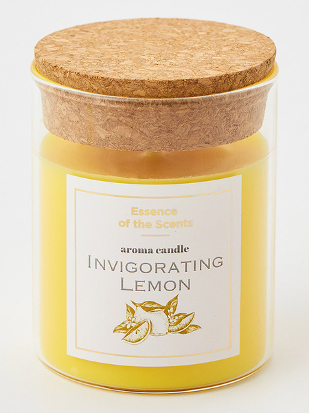 Свеча ароматическая Invigorating Lemon