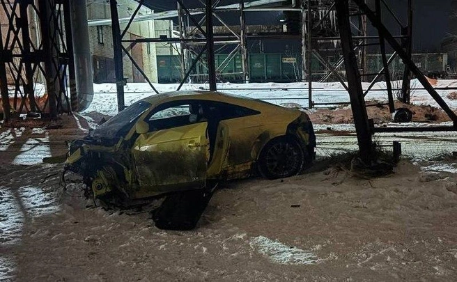 Автомобиль получил сильные механические повреждения | Источник: Госавтоинспекция Рязанской области