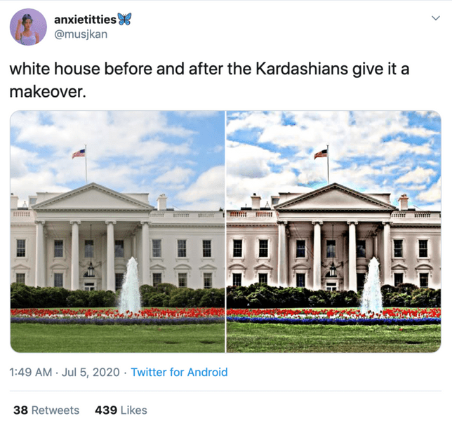 В соцсетях представляют, как будет выглядеть Белый дом во время президентства Канье Уэста (галерея)