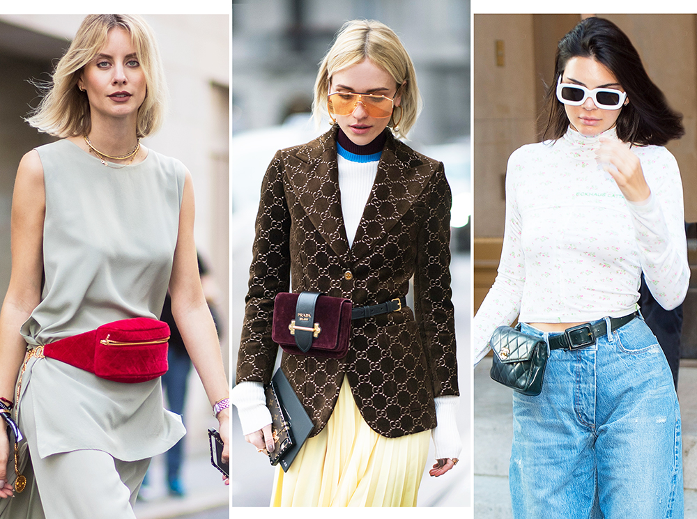 Акцент на талии: как поясная сумка стала такой популярной | marieclaire.ru