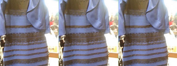 «Платье бело-золотое или сине-черное?» А теперь попробуй определить цвет этих кед!