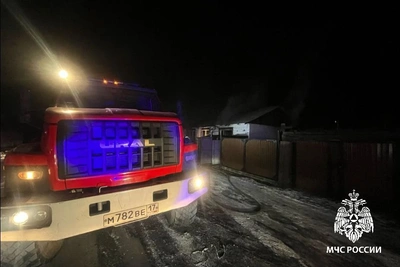 Причина пожара в Туве с двумя погибшими выясняется