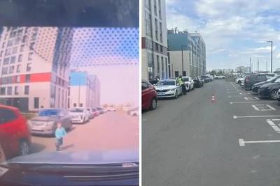 В Омске мальчик попал под колеса авто