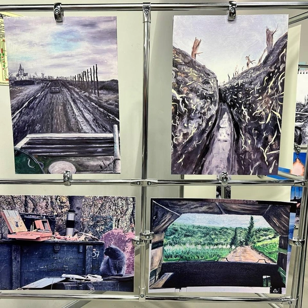 Картины Артема Журавлева | Источник: Илья Константинов / 14.RU