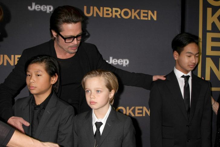 Анджелина Джоли запретила Брэду Питту знакомить детей с его новой девушкой