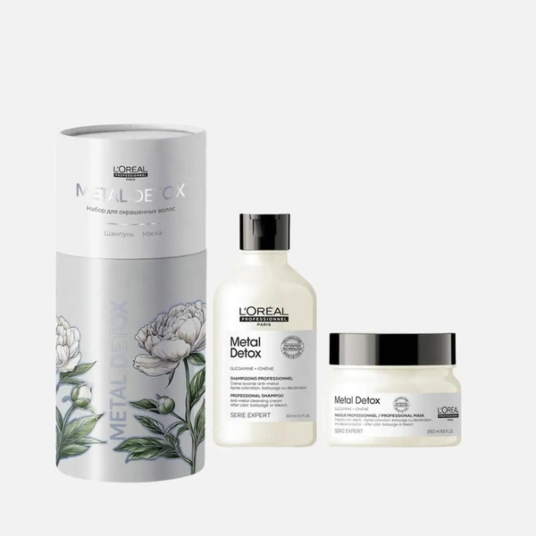 Набор ухода для волос L'Oreal professionnel Metal Detox