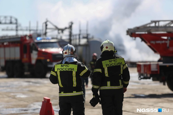 В октябре было пять случаев смерти во время пожара | Источник: Евгений Софийчук / NGS55.RU