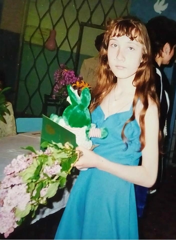 Выпускной из 9 класса в 1998 году | Источник: предоставила Надежда