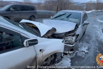 В Петропавловске при ДТП пострадали водители двух Toyota