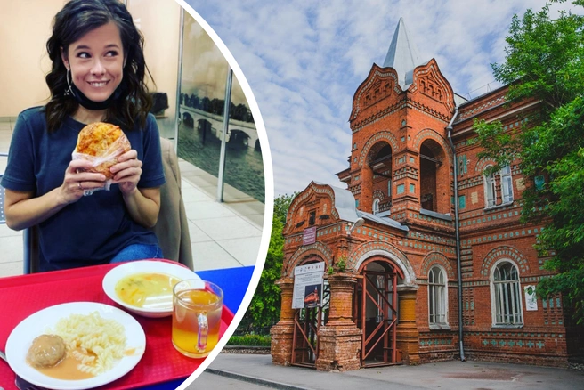 Катерина Шпица не порвала связь со своей школой № 22, и даже заглядывает в ее столовую | Источник: Katerinashpitsa / Telegram