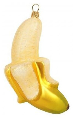 Елочная игрушка «Банан» 