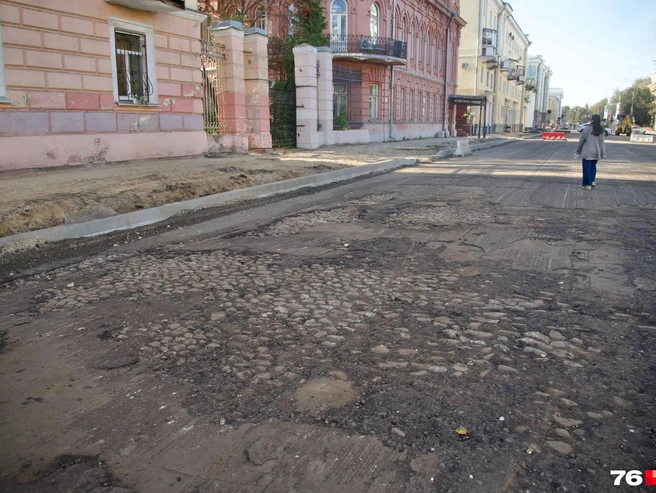 Перекрытие Советской улицы продлено | Источник: Кирилл Поверинов / 76.RU