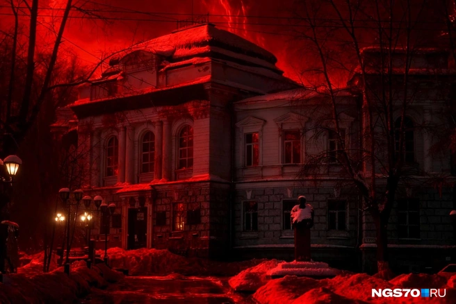 А вот еще один томский университет&nbsp;— Политех | Источник: Юрий Скулыбердин / Городские медиа