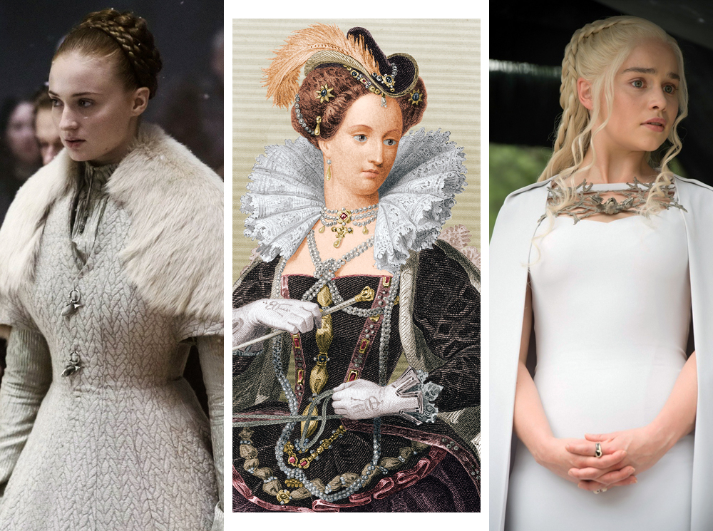 Санса Старк, Елизавета I, Дейенерис Таргариен | marieclaire.ru