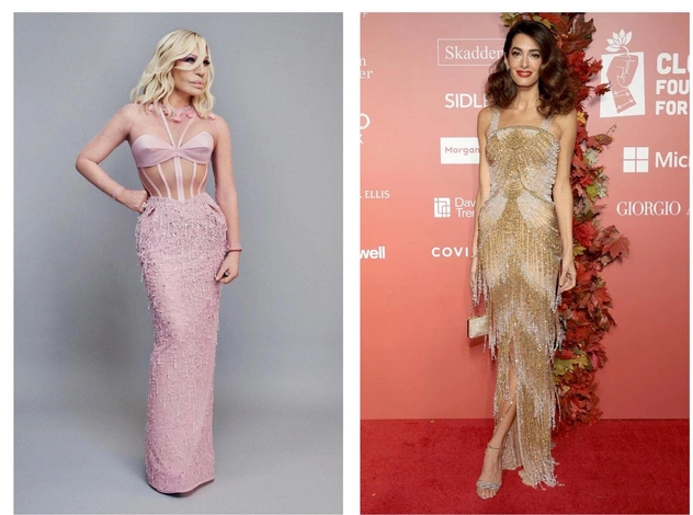 Versace + семья Клуни = добро