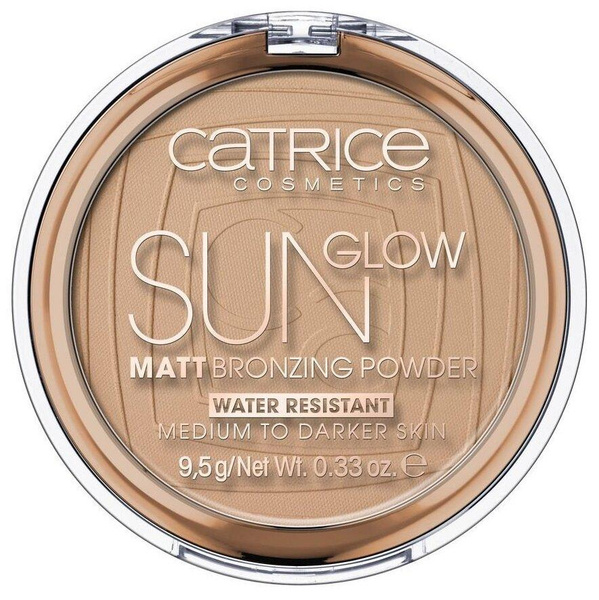 CATRICE Sun Glow Matt Bronzing Powder пудра компактная с эффектом загара матирующая