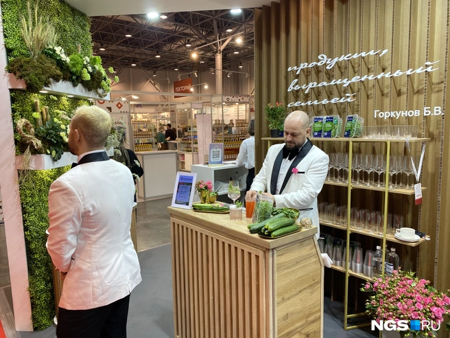 Стенд группы компаний «Горкунов» | Источник: Стас Соколов / NGS.RU