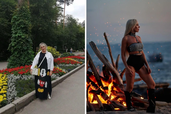 Слева — Наталья в максимальном весе, справа — после преображения | Источник: предоставлено Натальей С.