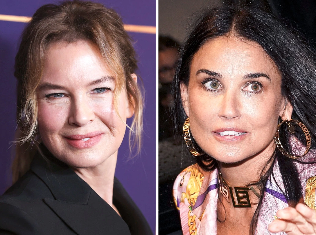 Рене Зеллвегер, Деми Мур | marieclaire.ru