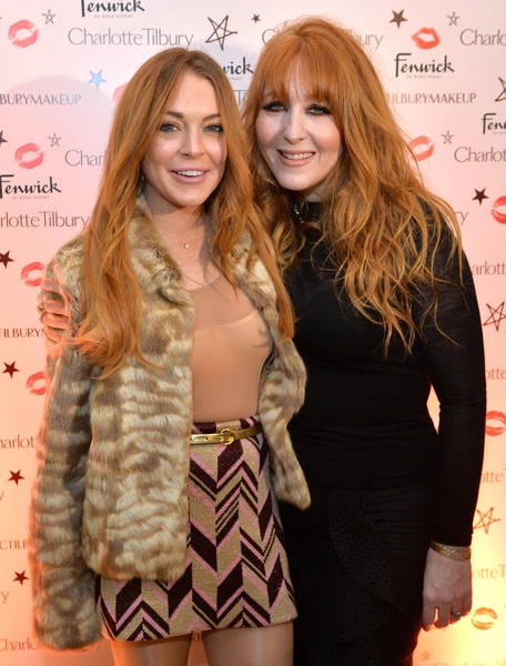 Шарлотта Тилбери и Линдси Лохан