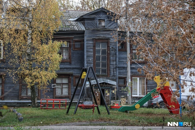 Детская площадка в квартале | Источник: Наталья Бурухина / NN.RU