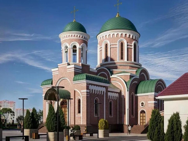 На официальном сайте храма опубликованы эскизы будущего комплекса | Источник: борисиглеб.рф