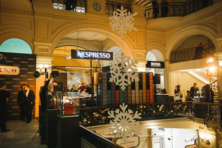 Бутик Nespresso в ГУМе