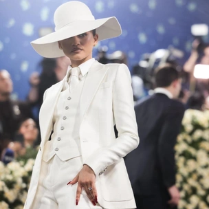 Met Gala 2025: Зендея-невеста повторила образ другой культовой невесты