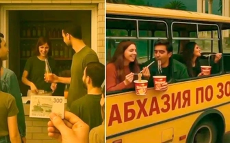 В Сети смеются над мемами про Абхазию и «туристов за 300» с «дошираками»: видео
