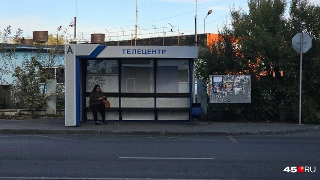 Автобусная остановка | Источник: Дарья Никитченко / 45.RU