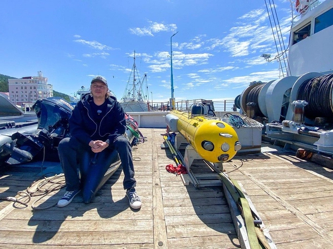 Автономный подводный аппарат «Малый морской технолог» займется обследованием Байкала | Источник: Иркутский филиал СО РАН / T.me